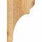 Ekena Millwork Yorktown Rough Sawn Corbel, Western Red Cedar, 6"W x 8"D x 12"H COR06X08X12YOR00RWR - alternate 3